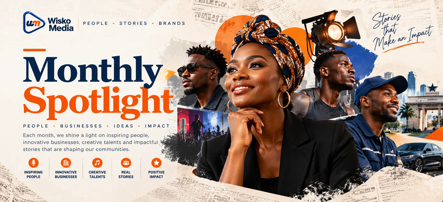 Wisko Media Monthly Spotlight — people, businesses, ideas and impact