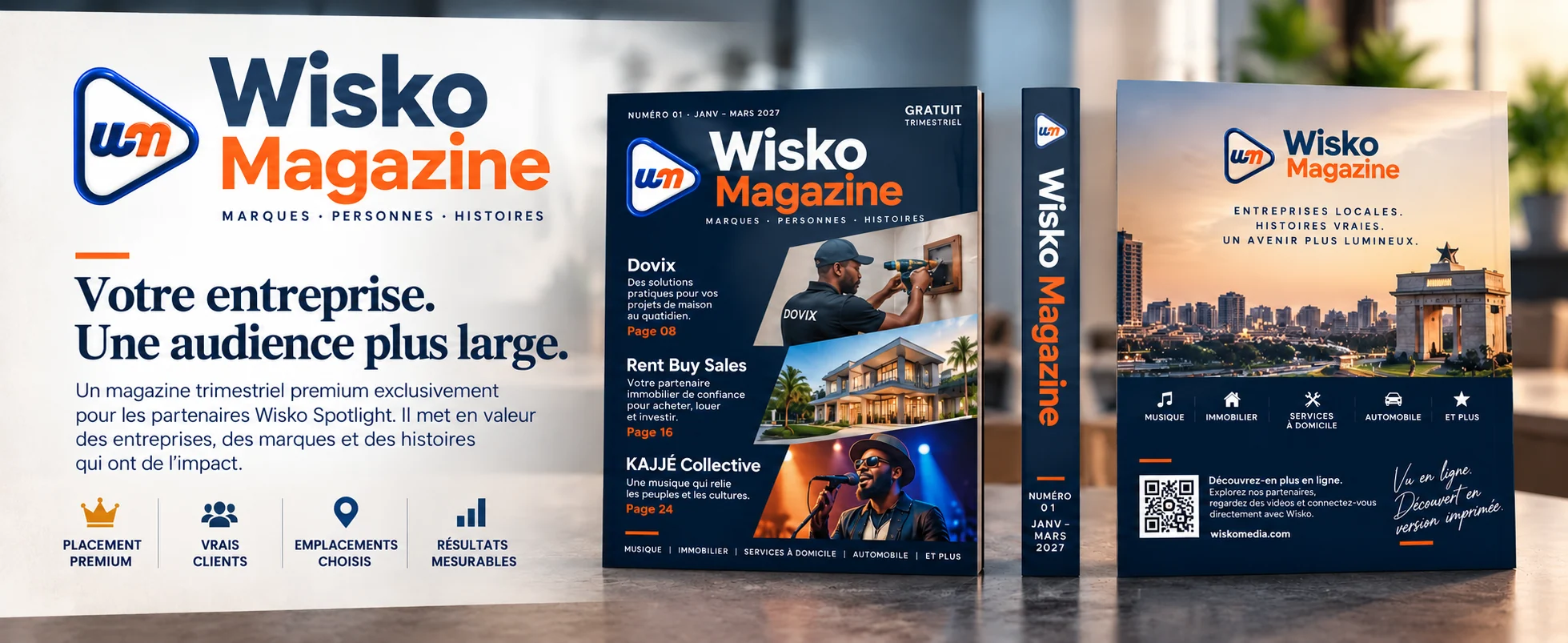 Wisko Magazine, édition trimestrielle bientôt disponible